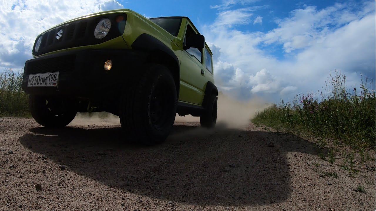 Suzuki Jimny ESP OFF по Гравию и Мысли по Итогу 10к
