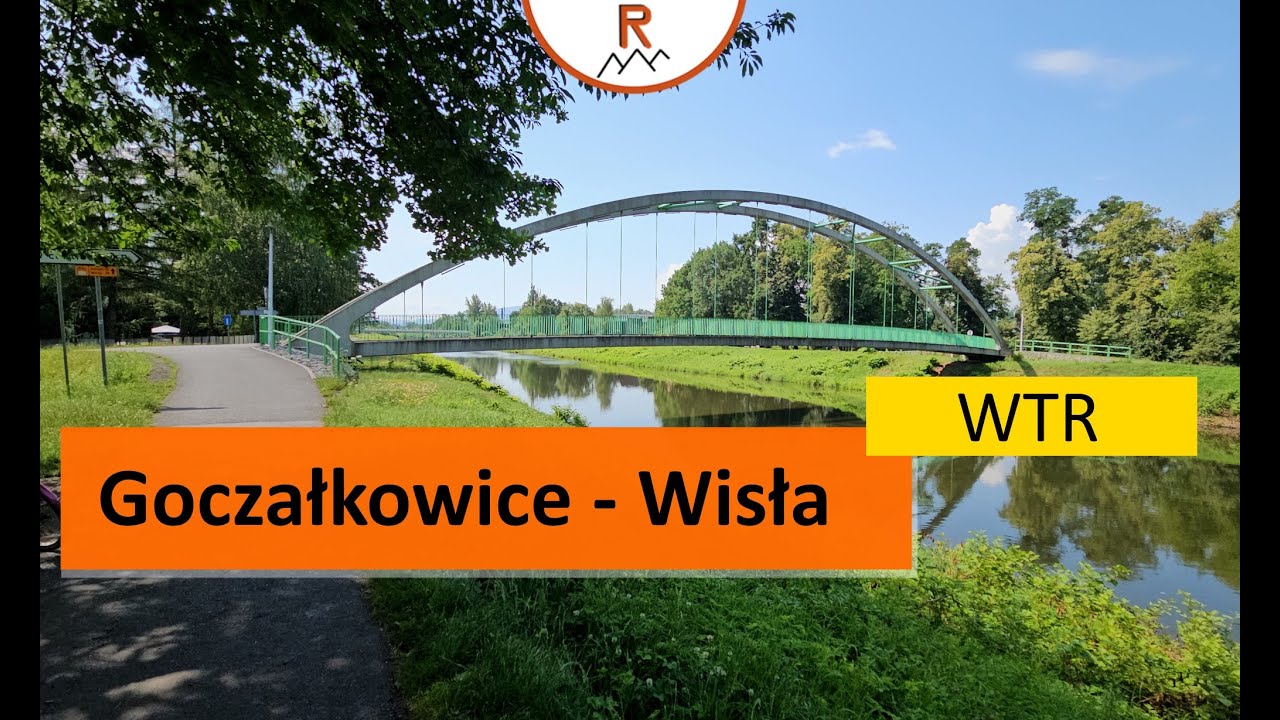 Wiślana Trasa Rowerowa - Goczałkowice Skoczów Ustroń Wisła 60km [06.2024] #gravel #timelapse #4k