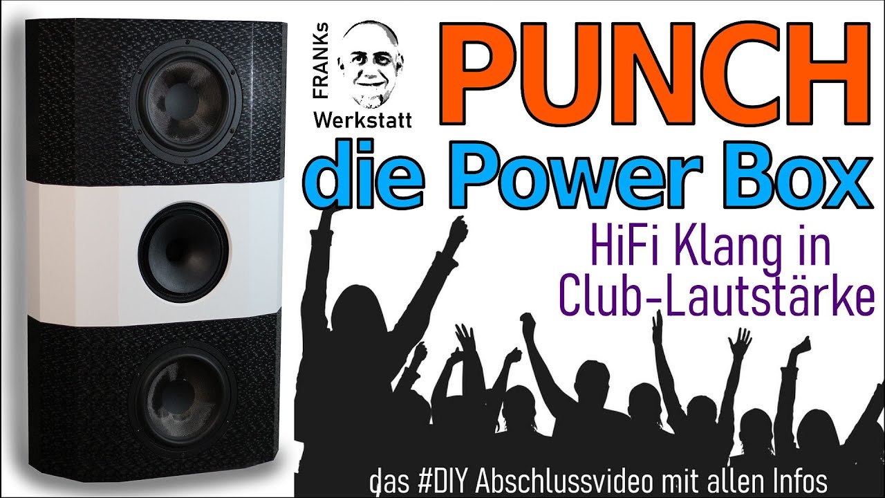 ZIEL ERREICHT | die gut klingende Partybox | #PUNCH | #DIY