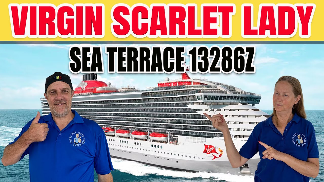 Каюта Virgin Scarlet Lady Sea Terrace на 3 человек 13286Z | Круизные приключения для высоких мужчин