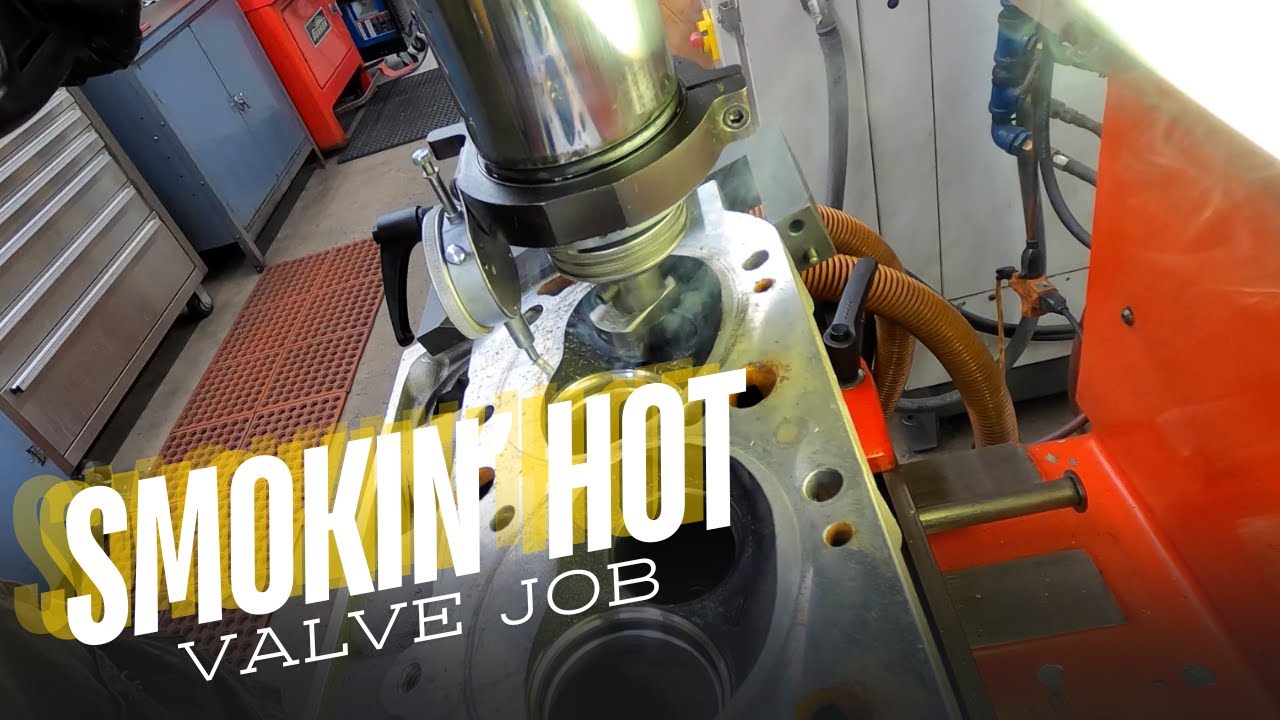 Machine Shop Work: Valve Job Nitrous BBC Cylinder Head Service