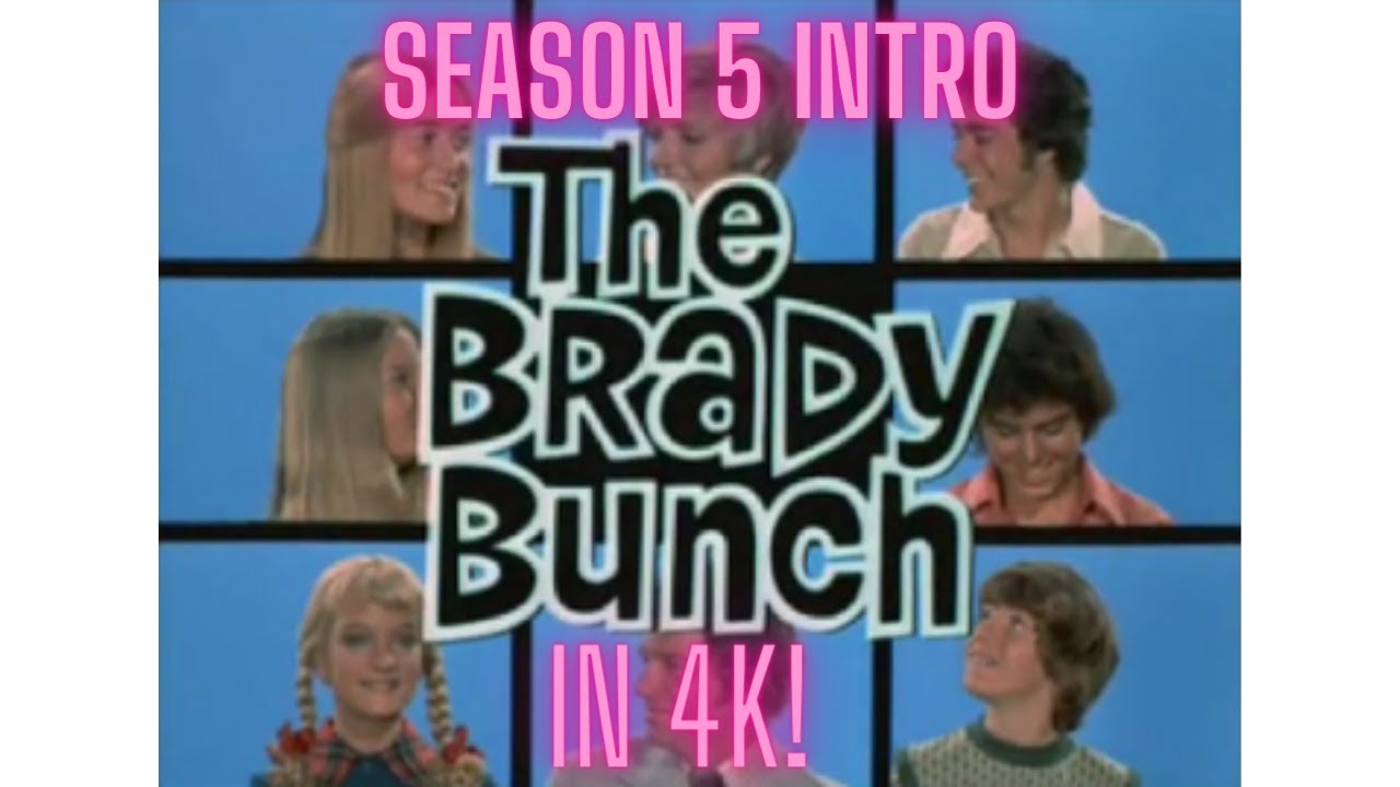Brady Bunch Season 5 Intro 4K Remaster