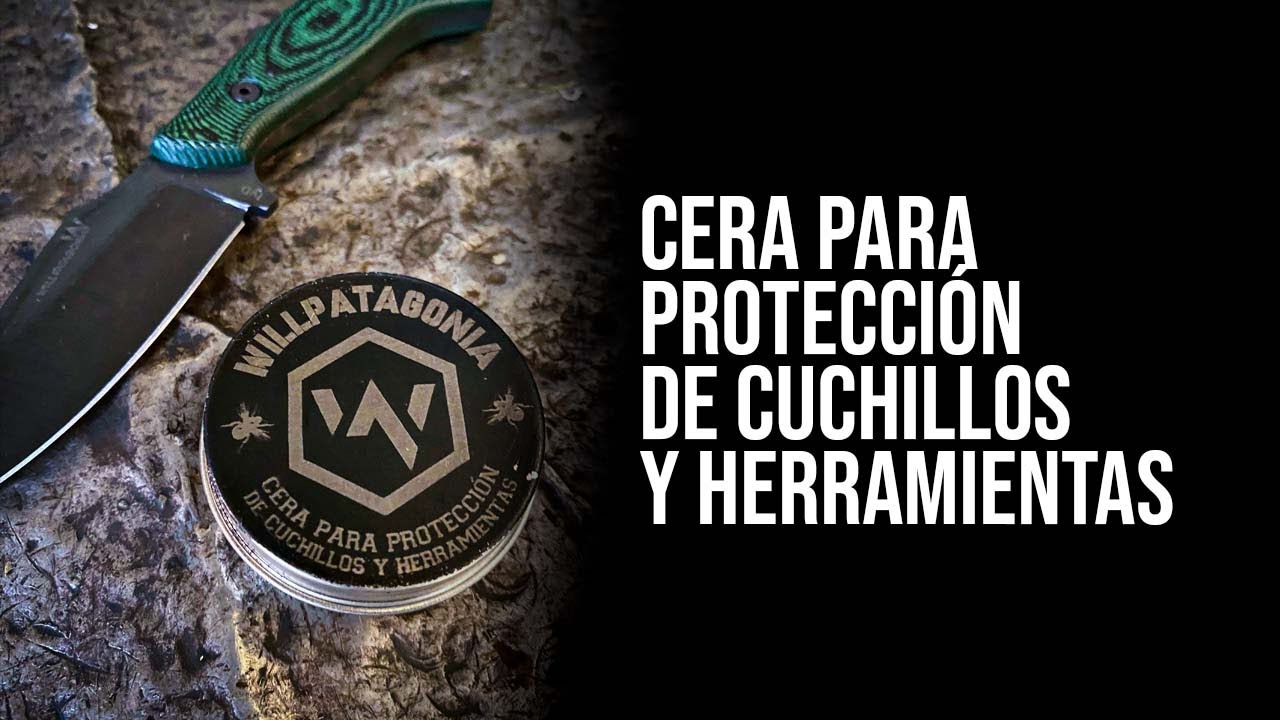WillPatagonia - Cera de abejas para protección de cuchillos y herramientas