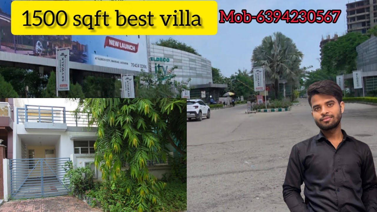 1500 sqft villa at eldeco city iim road lucknow/ eldeco property/ LDA / RERA 
