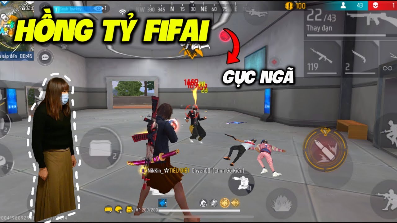FreeFire | Hóa Thân Thành Hồng Tỷ Trong FiFai - Trai Nào Cũng Dí :))