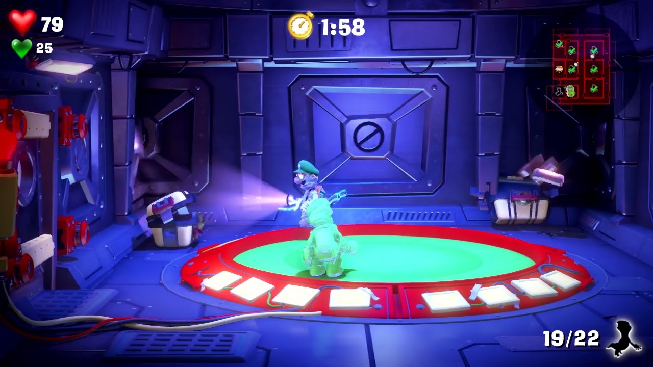Luigi's Mansion 3 - ScareScraper Speedrun (20 Floor, 1 Player) in 1:18:04