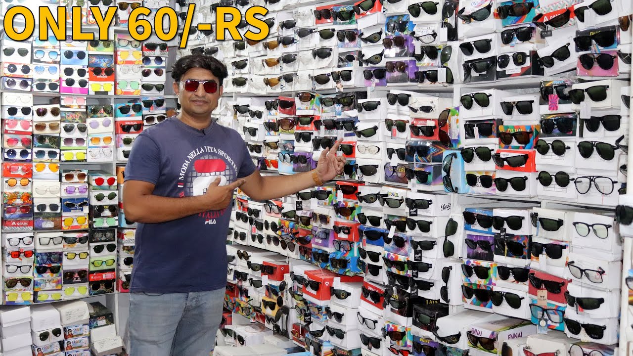 Sunglasses Only At 60/-Rupees | Wholesale Chashma market Faisalabad | Cheapest Goggles