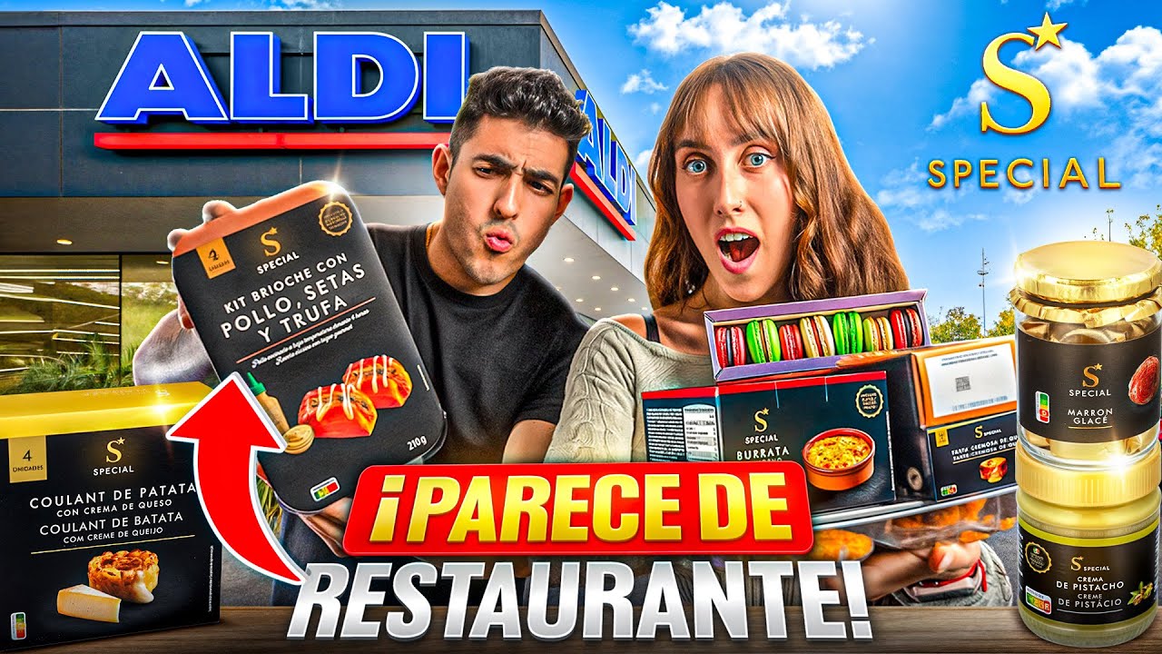 PROBAMOS la gama GOURMET del ALDI “SPECIAL” 😱 ¡No parece de supermercado!