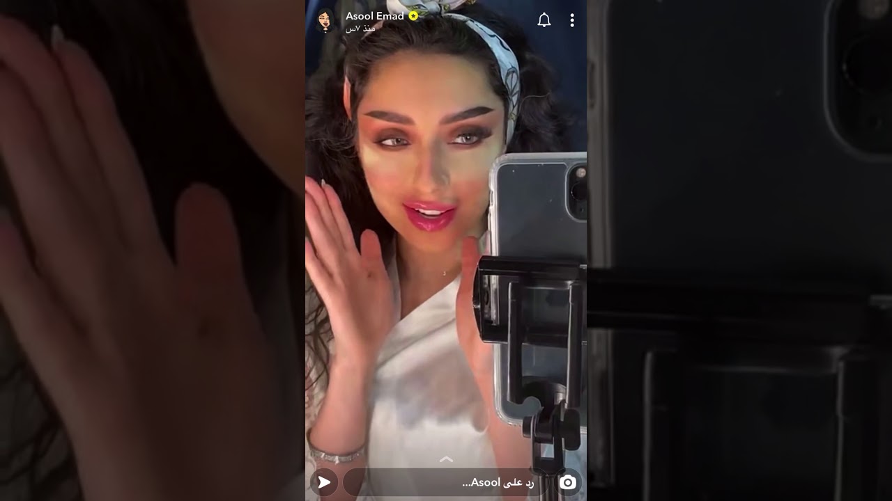 تتوريال ميكب سموكي سناب الآرتست 💄: اسيل عماد makeup tutorial