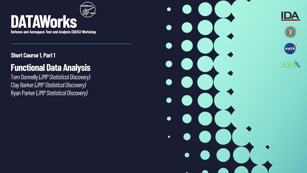 Short Course 1, Part 1: Functional Data Analysis