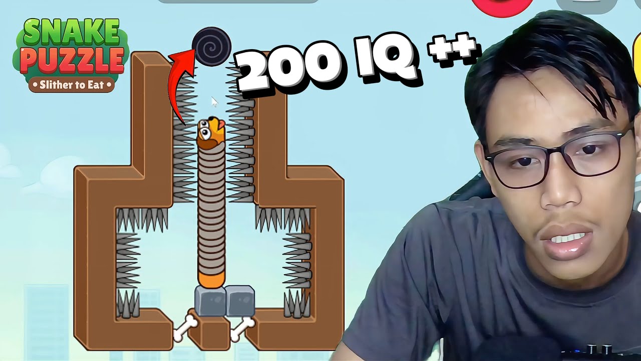 Game Ular Ini Menguji Kecerdasan Kita..!!! Snake Puzzle: Slither to Eat (Indonesia)