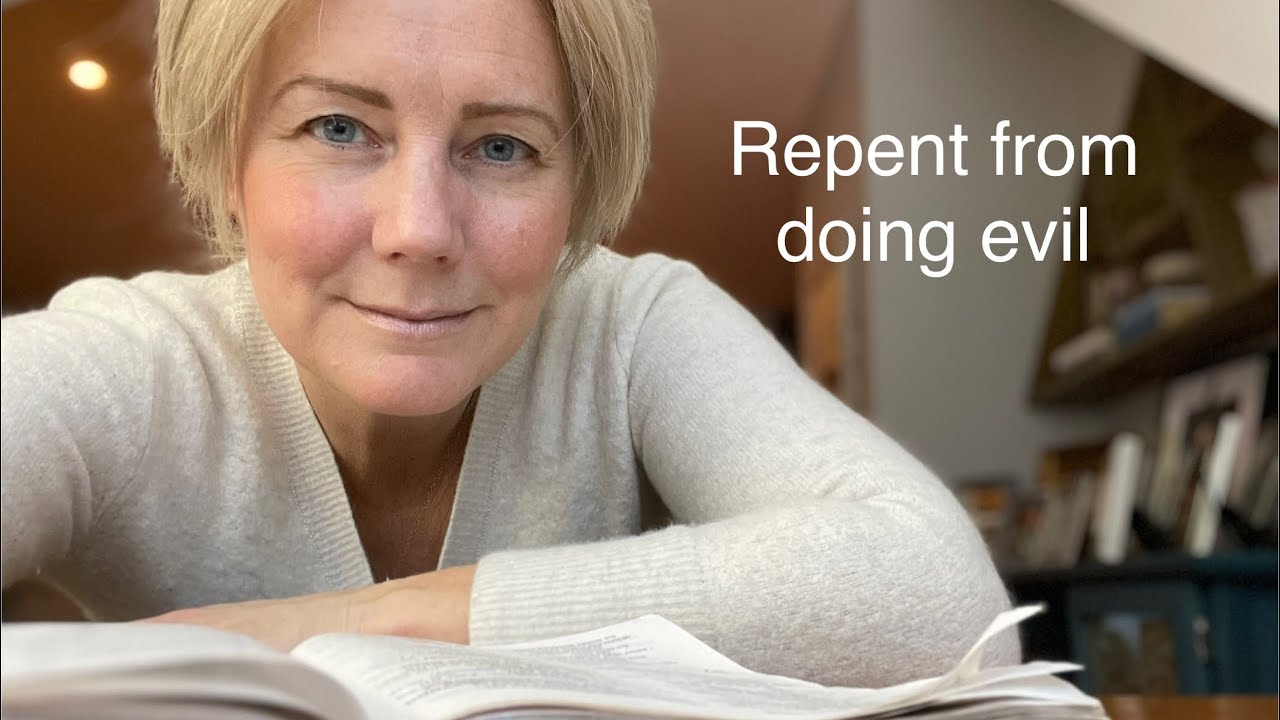 Repent from doing evil! // Job chapters 35-37