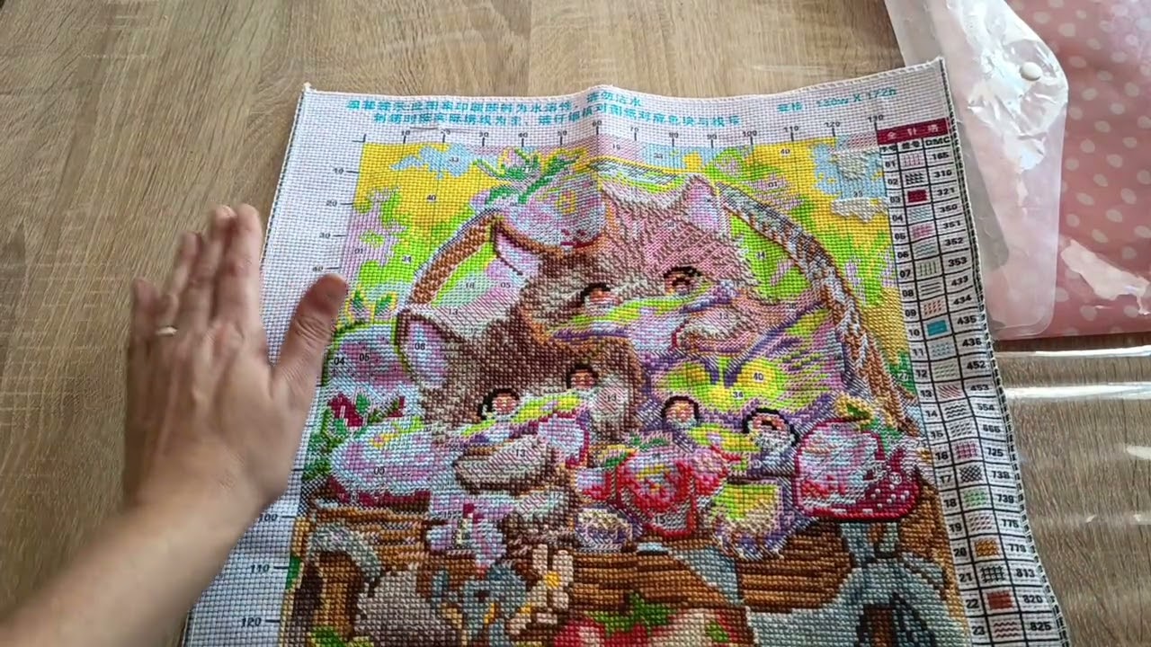 Avancée du 15 mars 2026 #flosstube #crossstitch #diy #loisirscreatifs 