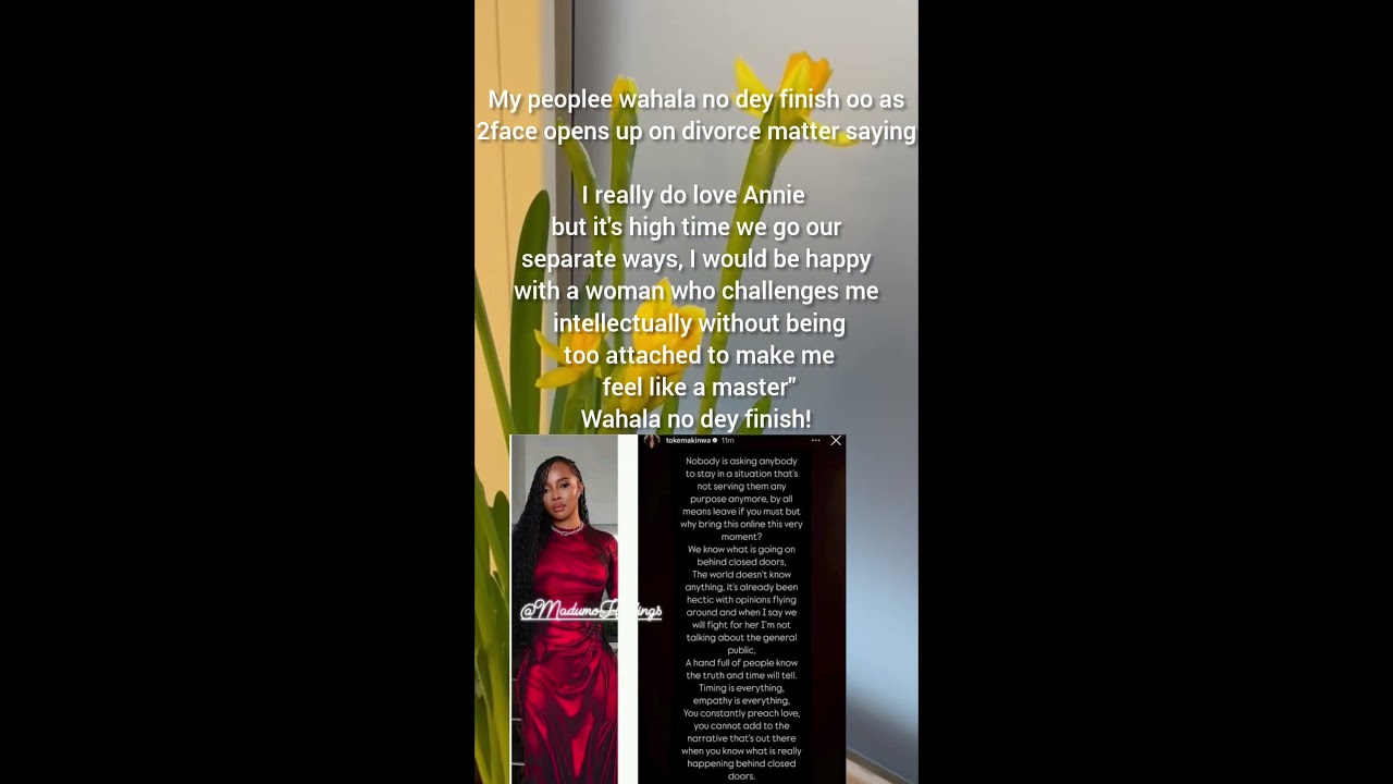 Is 2face Idibia and Annie Divorced? #foryou #divorced #2face #Annie #everyone #viral #trending