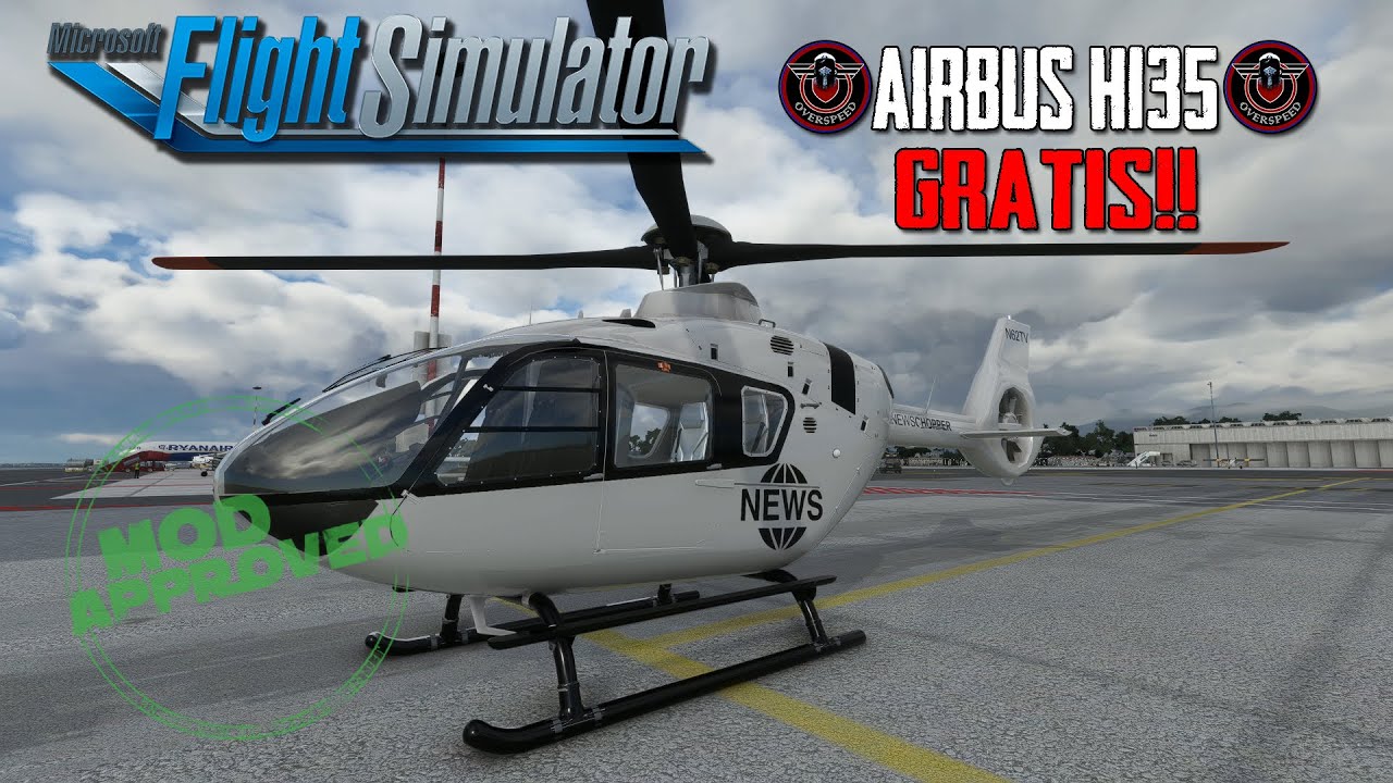 Airbus H135 el mejor Helicóptero para FS2020 y encima GRATIS