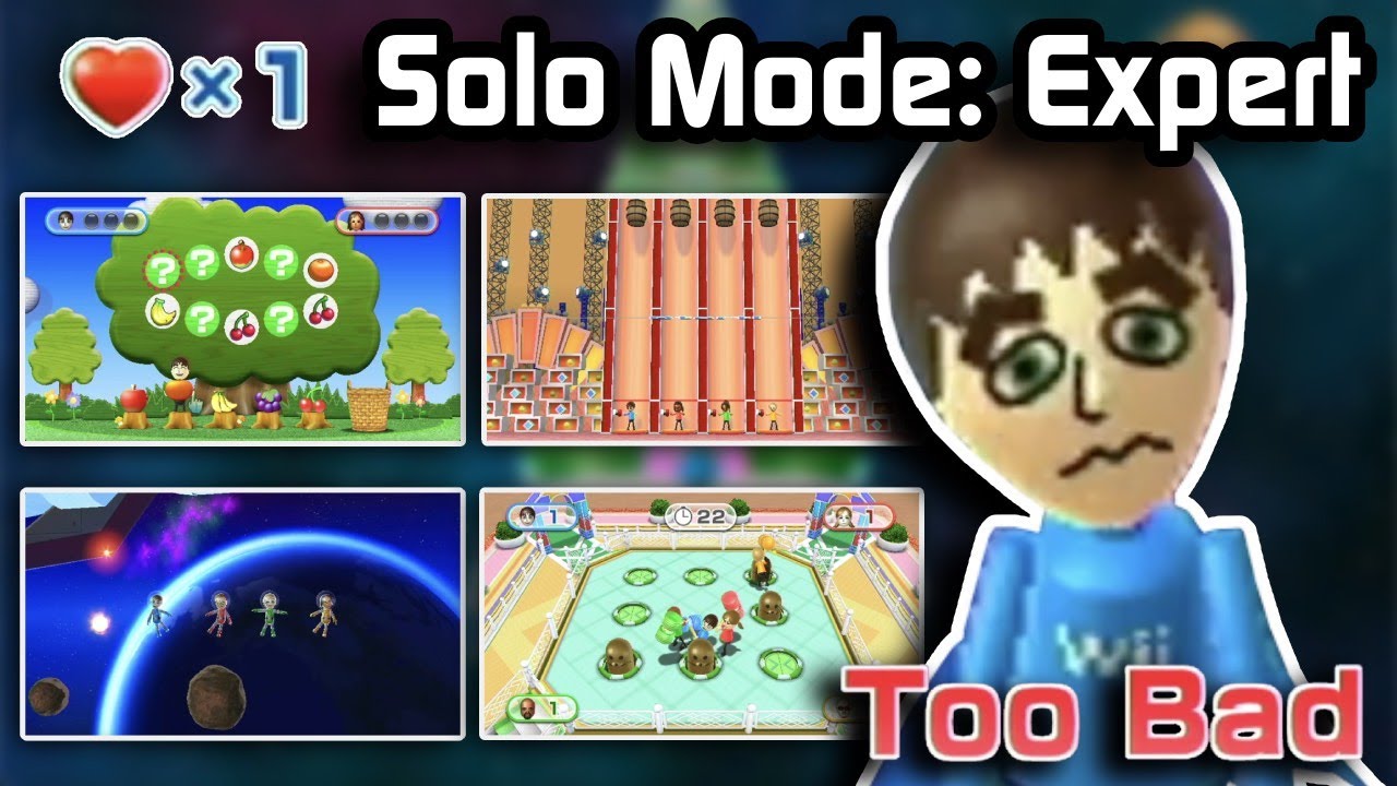 Can I Complete a Perfect Run on Expert Difficulty in Wii Party?