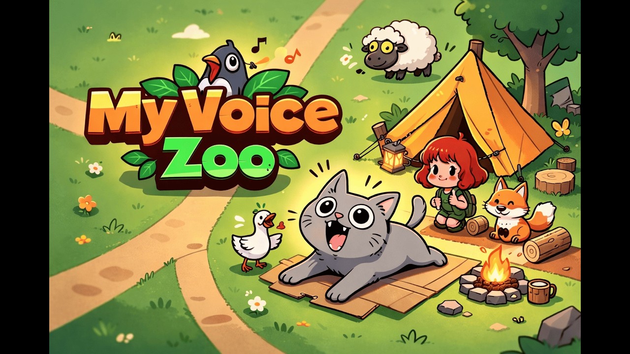 미쳤다ㅋㅋㅋ 내 목소리로 동물원 만들었더니... (My Voice Zoo)