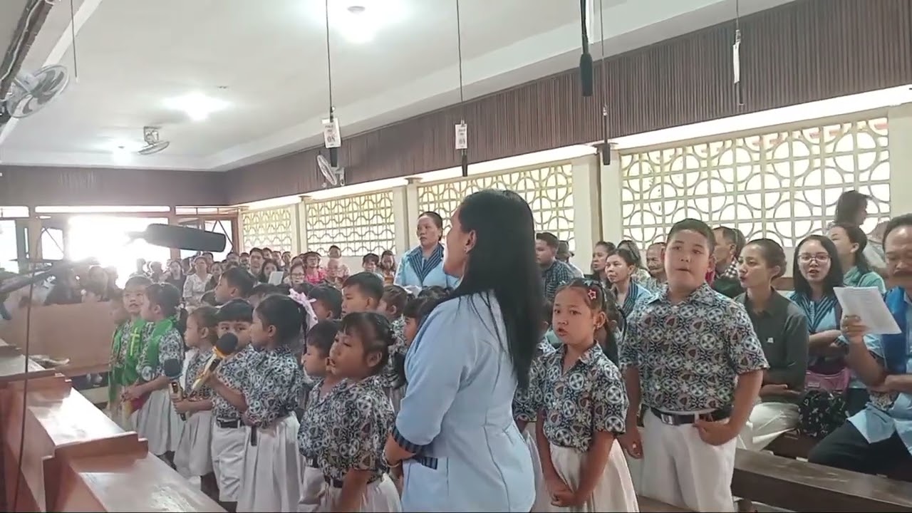 Suara emas anak anak TK Pangudi Luhur🥰🥰🥰🥰
