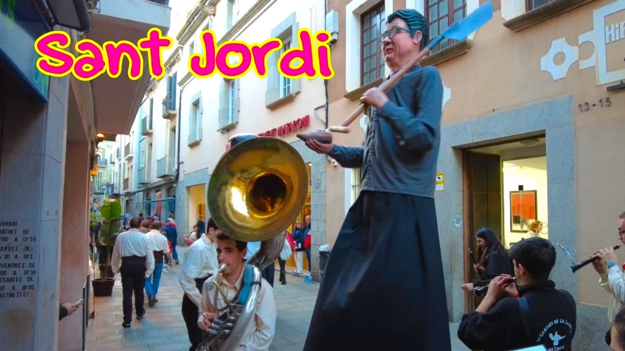 Sant Jordi 2024 a Mataró.