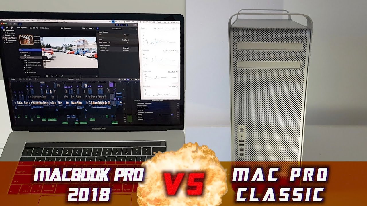 MacBook Pro (2018) vs 6-Core Classic Mac Pro 5,1 (2010) | Performance Comparison