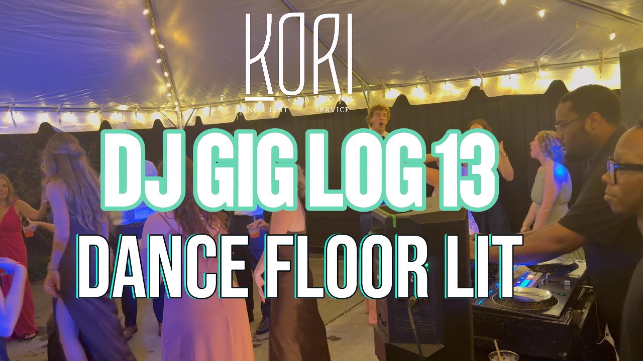 DJ Gig Log 13: Fancher Wedding (Full Dance Floor Set)