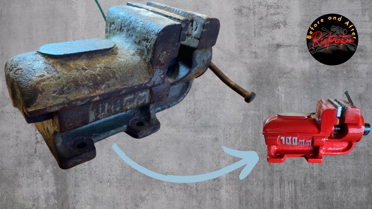 Rusty Old Vise Restoration