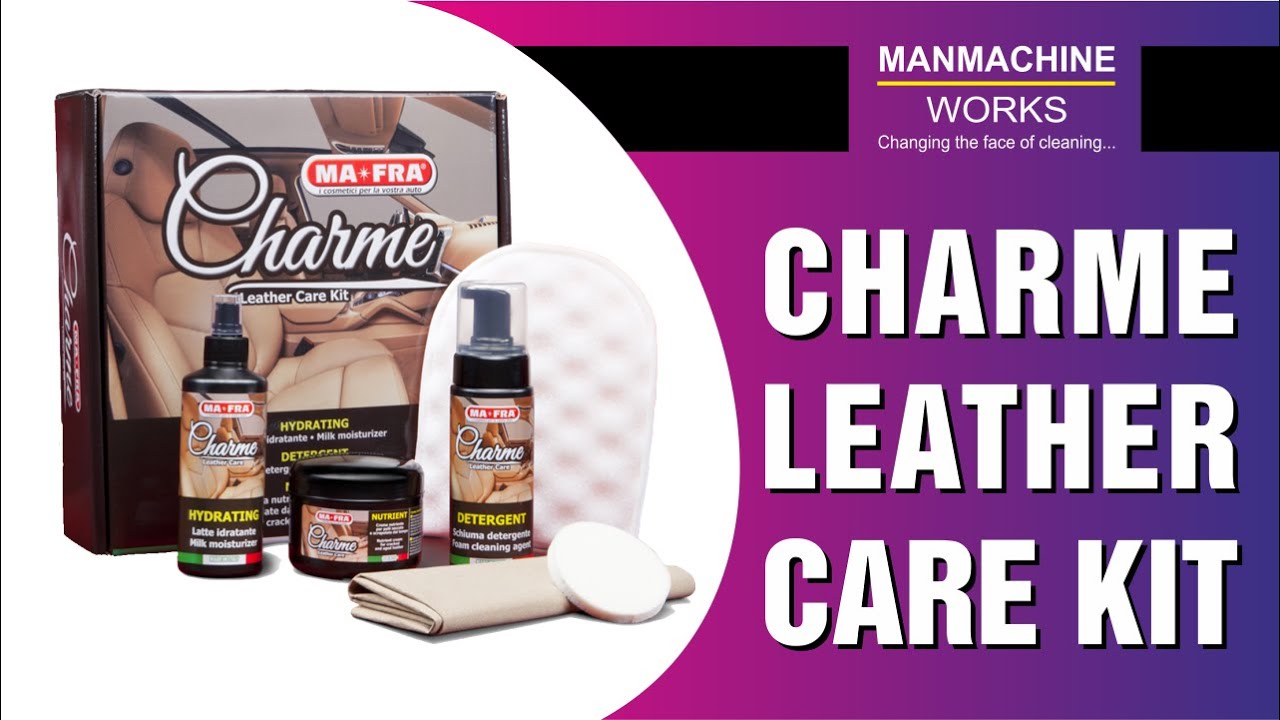 Charme Leather Care Kit | Leather Cleaning Kit | Manmachine Works