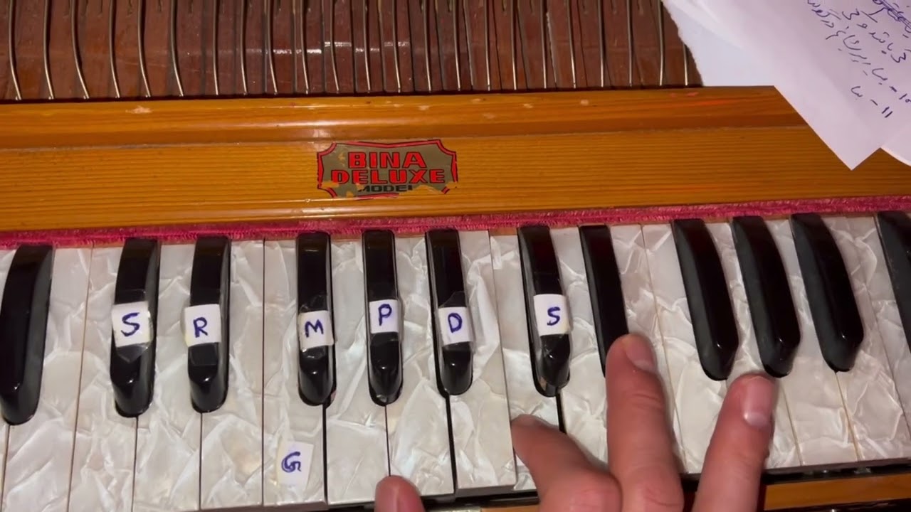 Nazko naz ko ba ma sai ko/ناز کو ناز کن به مه سیل کو/ harmonium tutorial