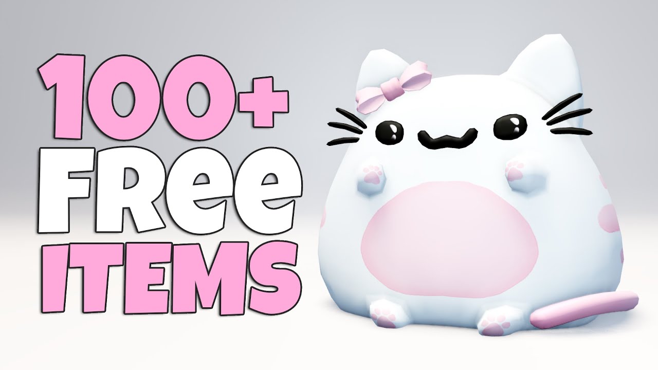 HURRY! GET 100+ ROBLOX FREE ITEMS 🤩🥰 (2024)