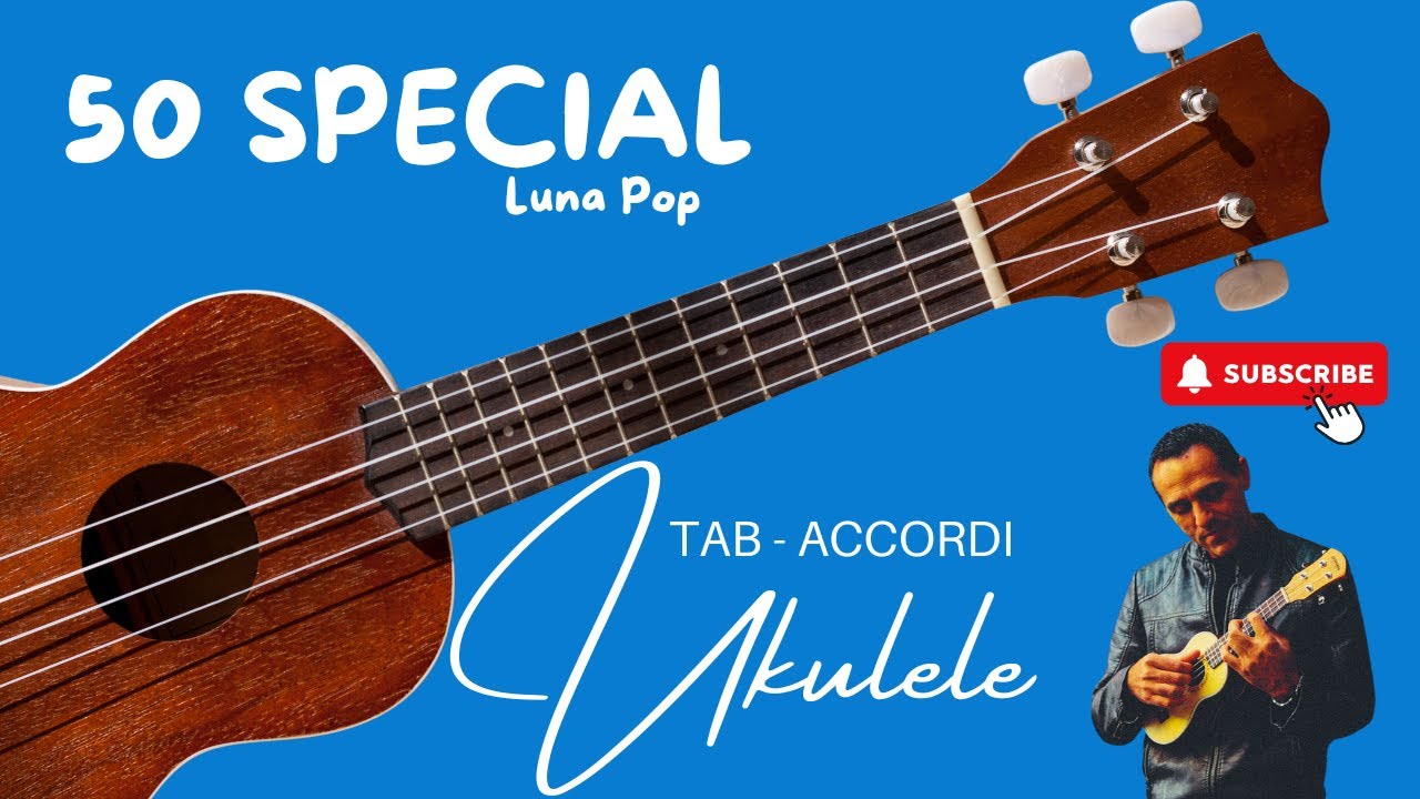 🎶 Lunapop – 50 Special | Base con Accordi & Testo 🎸