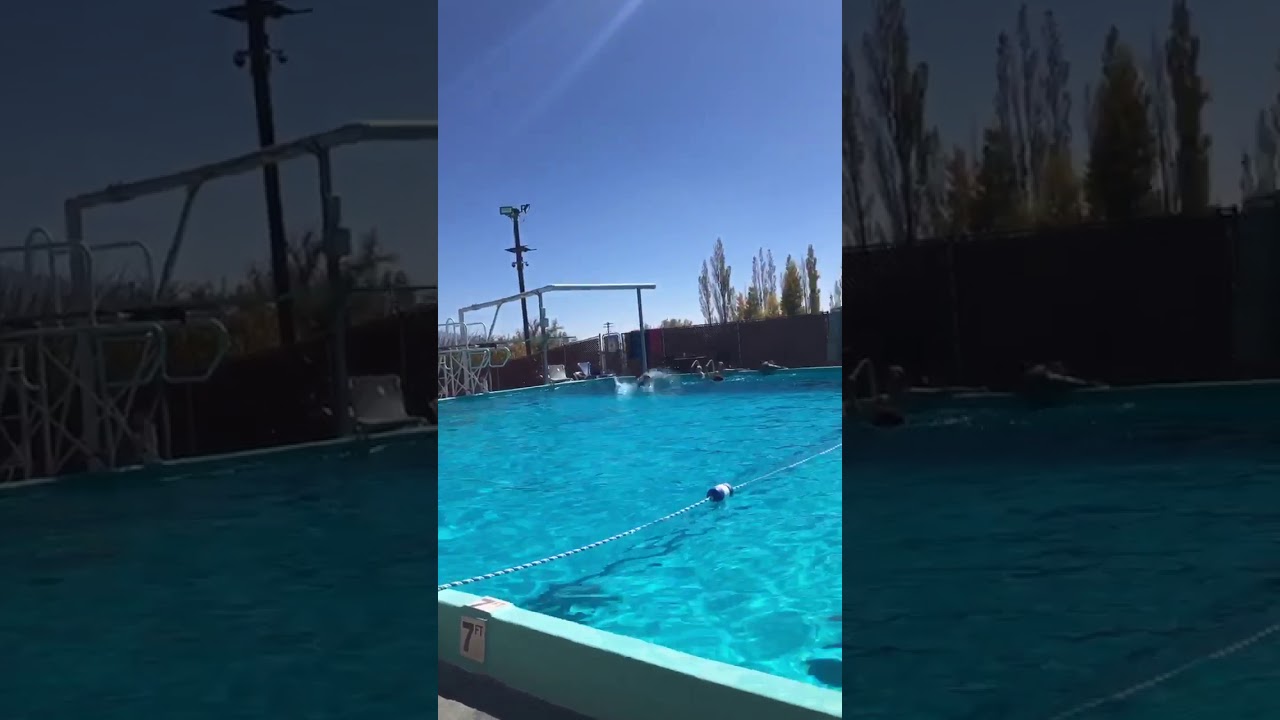 Hot springs swimming pool