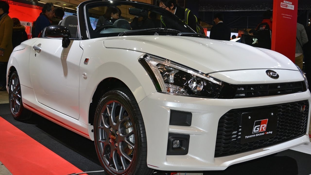 Daihatsu Copen GR Sport Concept. 0.6 turbocharged l3 63hp