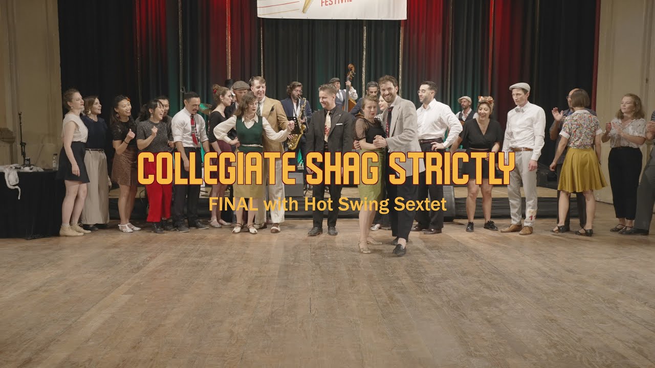 BCN Shag Festival 2023 - Collegiate Shag Strictly Final with Hot Swing Sextet