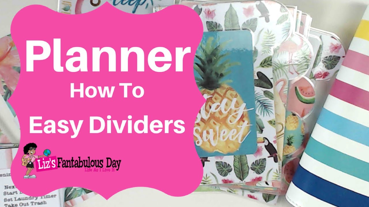 Easy DIY Dividers, How to Make Planner Dividers, Personal Size Dividers, How to Start a Planner July