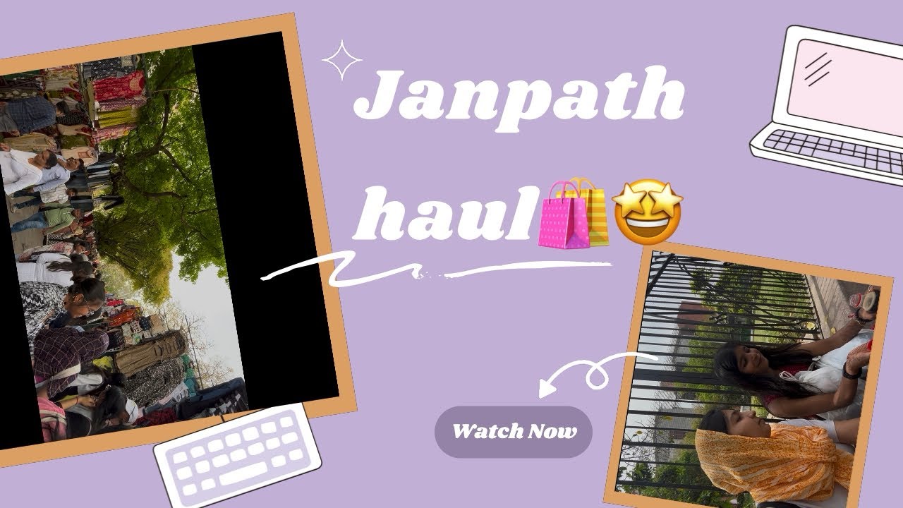 Janpath shopping 🛍️ for summer season 