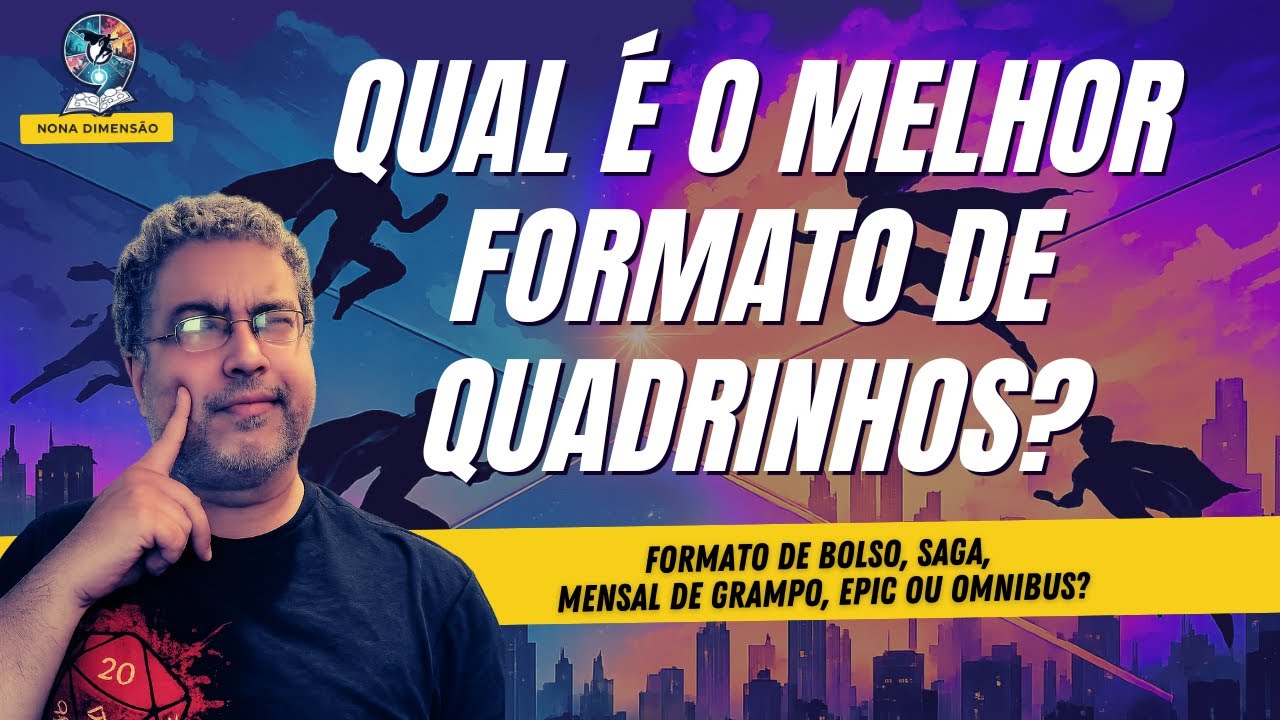 Qual é o melhor formato de quadrinhos?