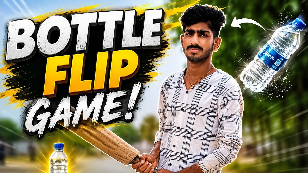 flip the bottle challenge Live 🛑#live#gaes