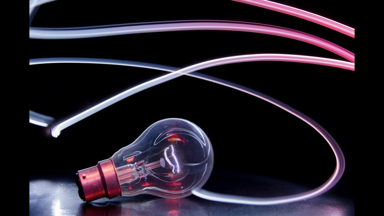 Photographier une ampoule ON/OFF + Light Painting + Montage Photoshop - Tuto Photo - HD