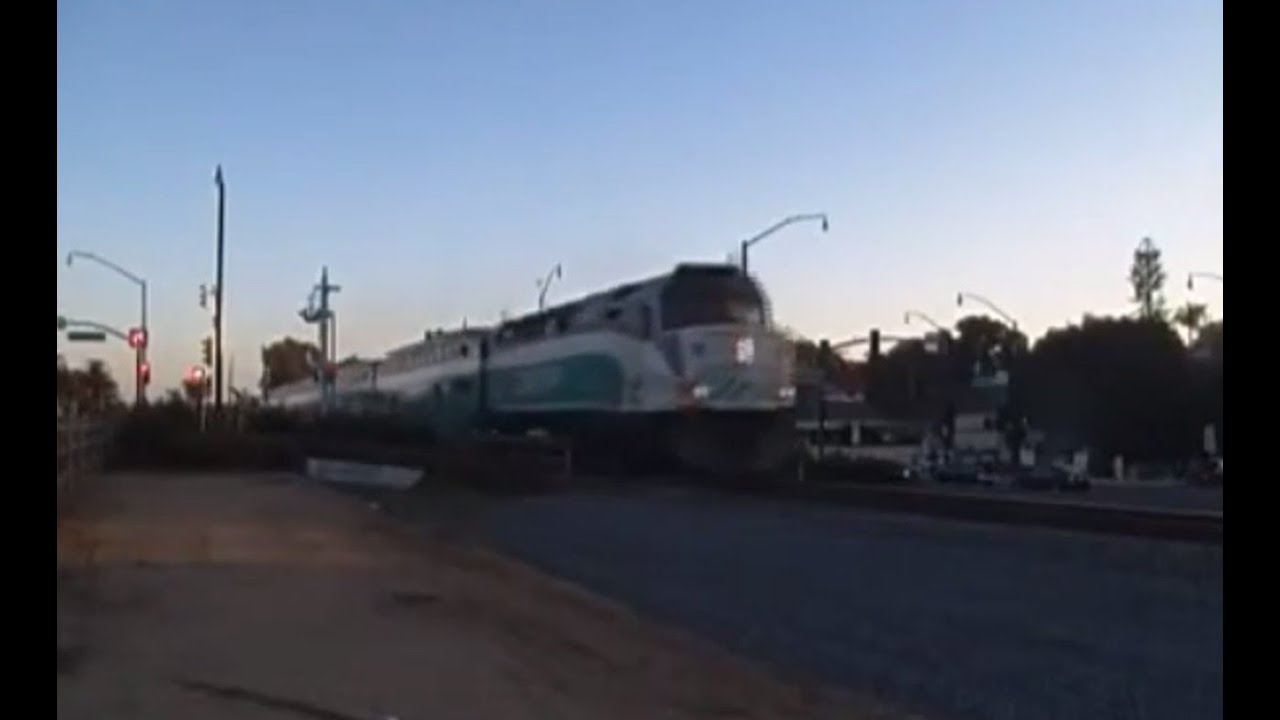 Coaster and Amtrak Action in Leucadia