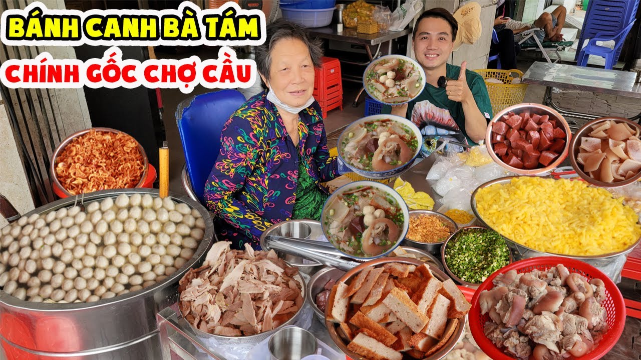 Thực Hư Bánh Canh Bà Tám 30K Chính Gốc Bán 36 Năm Ở Chợ Cầu Q12