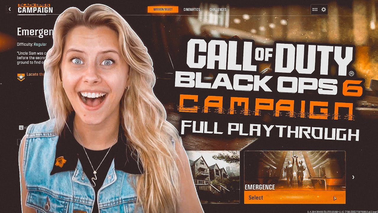 BLACK OPS 6 FULL CAMPAIGN PLAYTHROUGH | NoisyButters