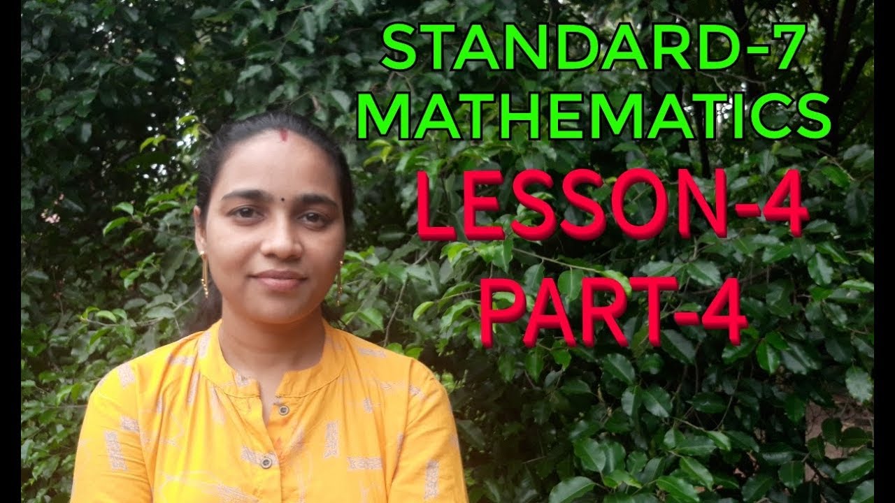 STANDARD-7[STATE SYLLABUS]MATHEMATICS:LESSON-4:REPEATED MULTIPLICATION [PART-4]