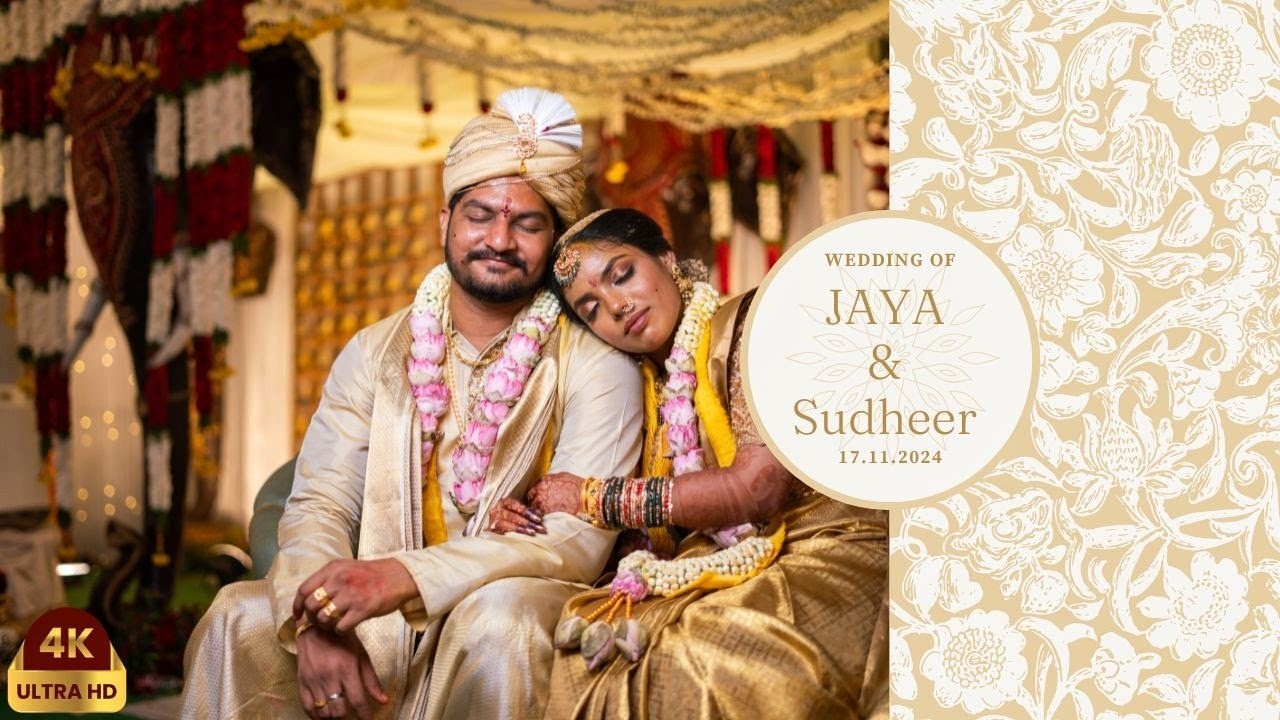 Jayasree Weds Sudheer Reddy | Best Wedding Film | The Pixel Bud | 4K