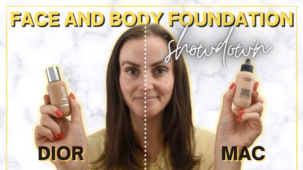 Mac Face and Body VS. Dior Face and Body 🔝 Battle of the foundations (Which foundation is better?)