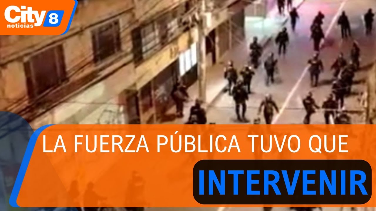 Disturbios en Suba Bilbao generan cierre de comercios y desvíos de TransMilenio | CityTv