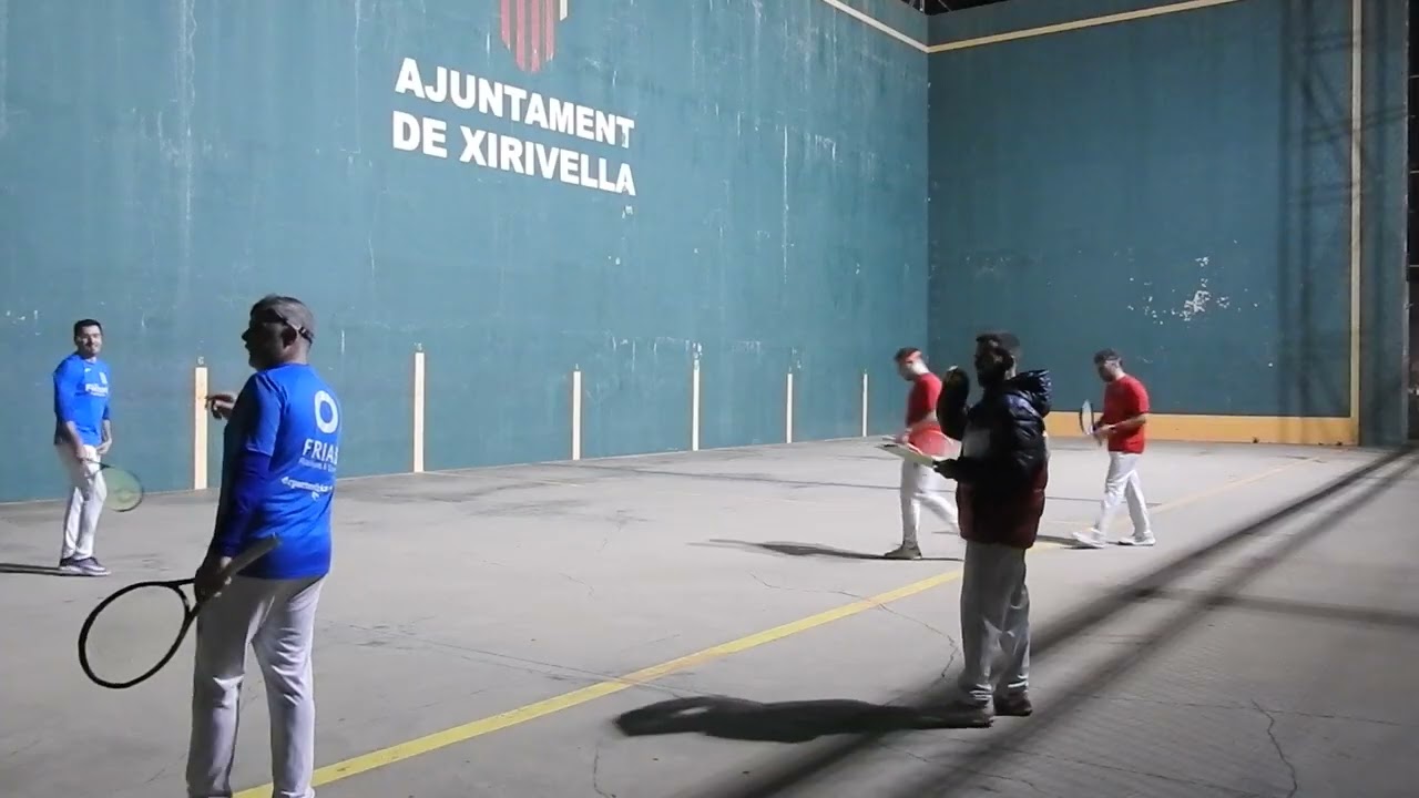 Frontenis  Valencia  Liga  1ªDv  Z1  Chirivella B- Cheste C (12-3-26) Ivan- Carlos L.  2ºset
