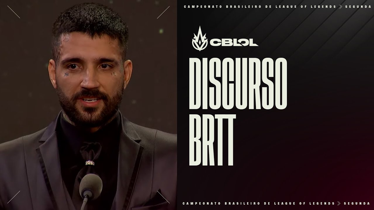 Discurso de brTT | Prêmio CBLOL 2021
