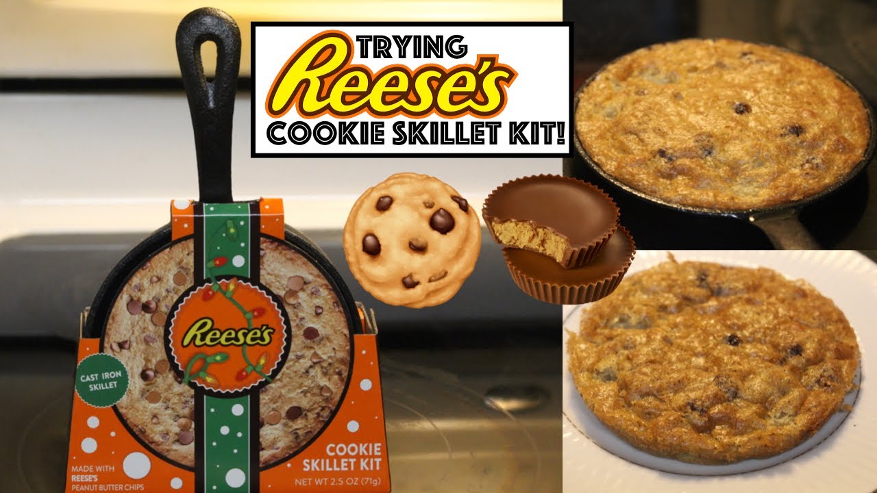 Trying Reese's Cookie Skillet Kit!