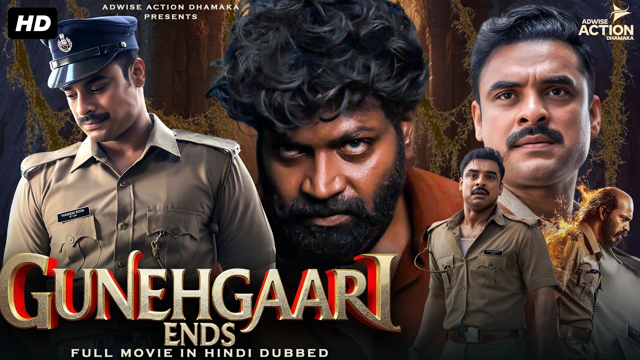 ''GUNEHGAARI ENDS'' | Full Action in Dubbed Movie | South Action movie | Hindi dubbed movies