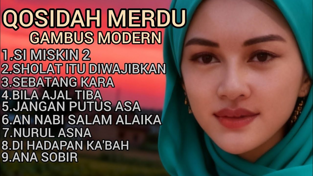 QOSIDAH MERDU 🎶 MUSIK GAMBUS MODERN ENAK DIDENGAR 🌹 PALING BANYAK DICARIII ‼️